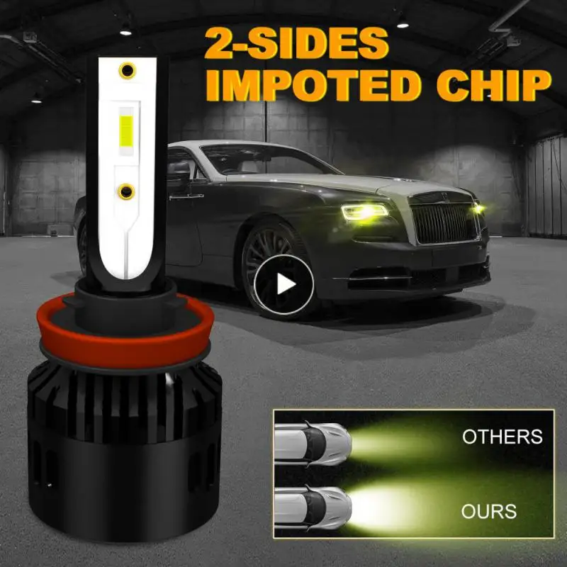

880 Universal Led Car Headlights Durable Led Bulb Fast Heat Dissipation Led Headlight Bulbs Car Accessories 6000lm Superbright