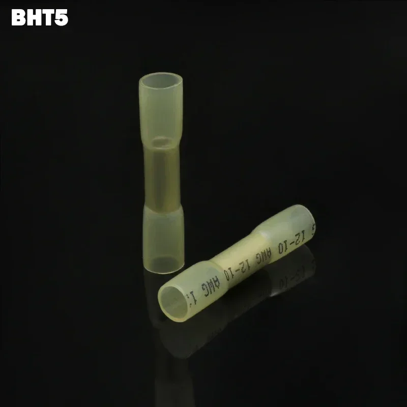 Термоусадочная трубка для кабеля BHT0.5 BHT1.25 BHT2 BHT5 для AWG22-10, водонепроницаемые соединители с медной изоляцией (art.: 3920c7ecdeca6) - 3920c7ecdeca6