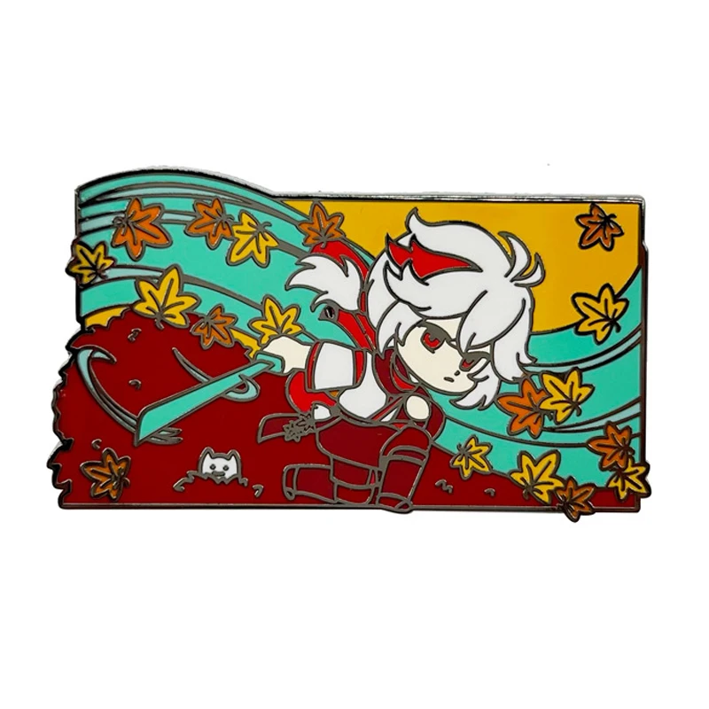 

Genshin Impact Anime Badges Badges on Backpack Gift Lapel Pins Enamel Pin Brooches for Women Jewelry Manga Accessories Fashion