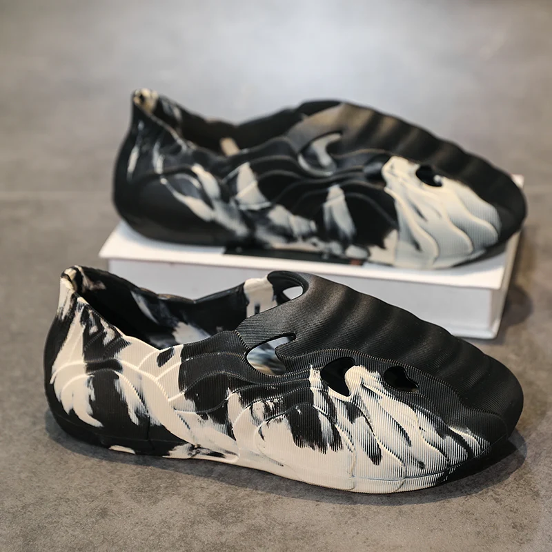 Сандалии унисекс волнистые пляжные легкие сандалии для плавания без застежки