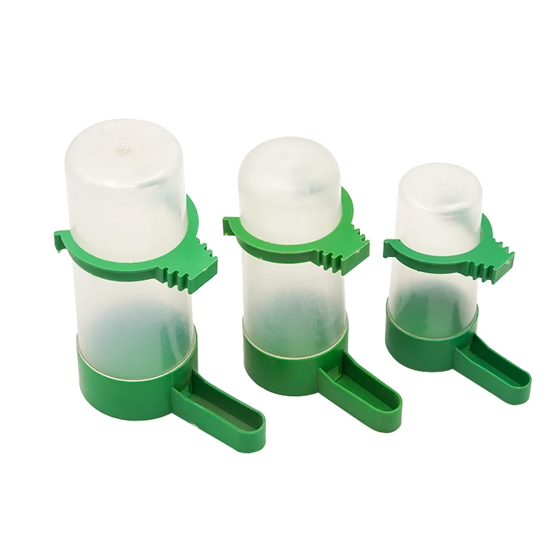 

3 шт./набор, пластиковые поилки для птиц, 60/90/140 мл