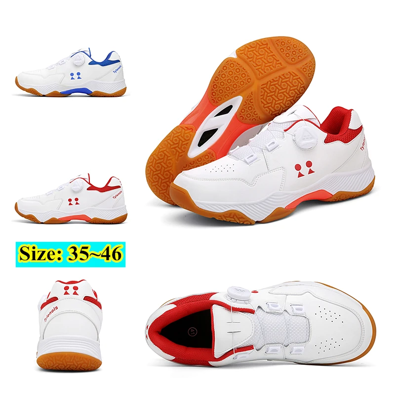 

Оригинальная Профессиональная Мужская обувь для бадминтона, настольного тенниса, мужские кроссовки, женские соревнования, теннисная тренировочная спортивная обувь для мужчин