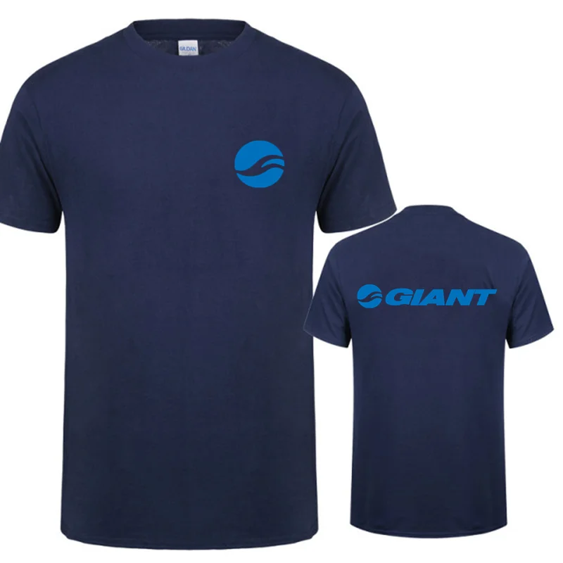 

GIANT Summer 100% Cotton T-Shirt Spring Summer Dance Street Short Sleeve Sweatshirt Breathable Casual Top