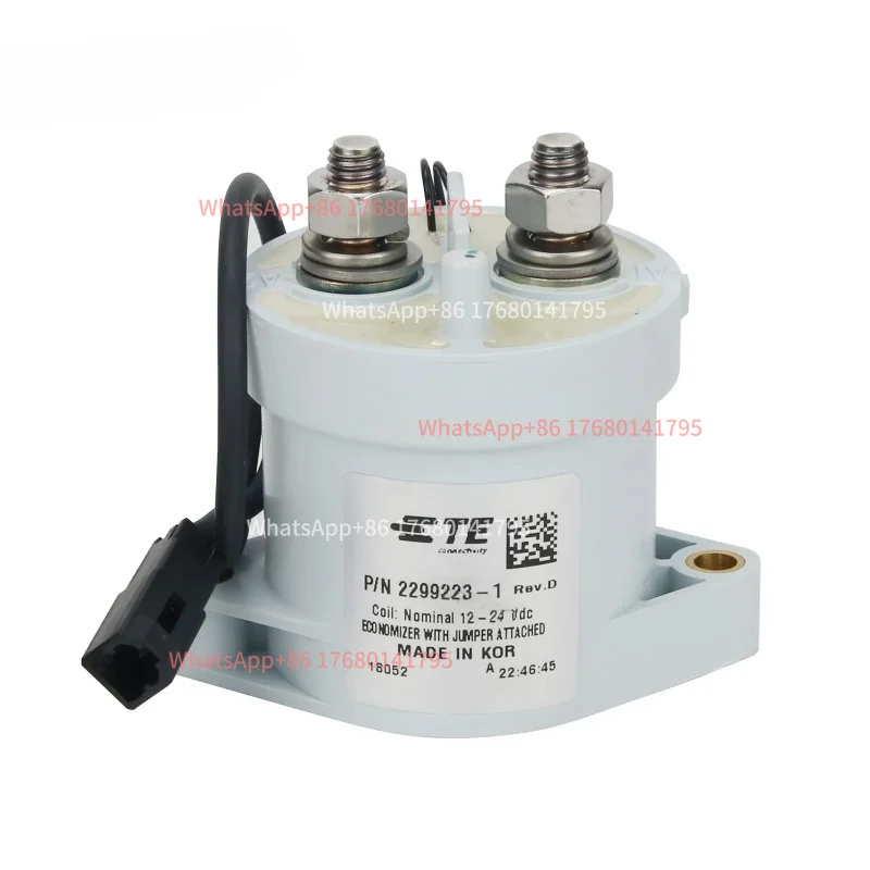 Фото EVC500 2299223-1 Высоковольтный DC-контактор 900В 500А с катушкой 12-24В, автомобильное реле для TE №4
