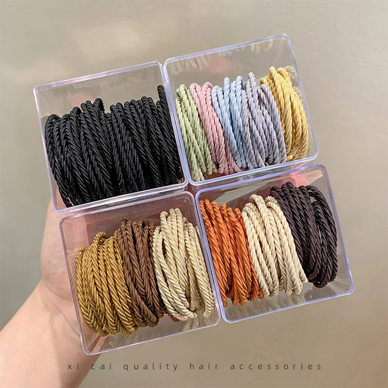 

New Mini Kawaii Hair rope Barrettes Women Girls Cute Hairrope Gifts Kid Hair Accessorie