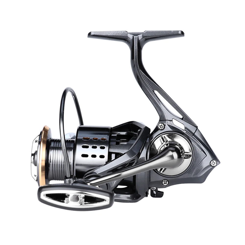 

JOSBY Fishing Reel 5.2:1 4.7:1 Gear Ratio Max Drag 15Kg Carp 2000-7000 All Metal Spool Stainless Spinning Wheel Pesca