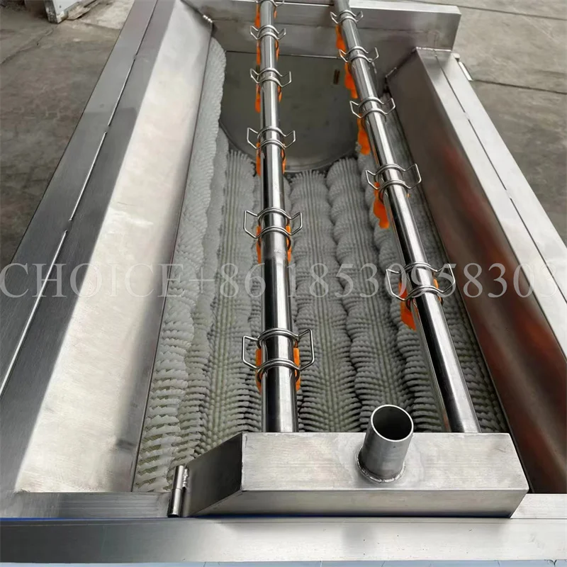 Роликовая щетка большой емкости имбирь кокос мясо пищевая промышленная