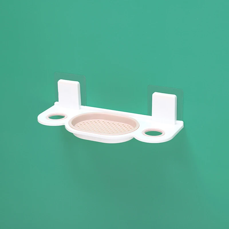 

Wall Mount Soap Bottles Dispenser Holder Durable And Easy To Clean Shower Gel Bottle Stand
