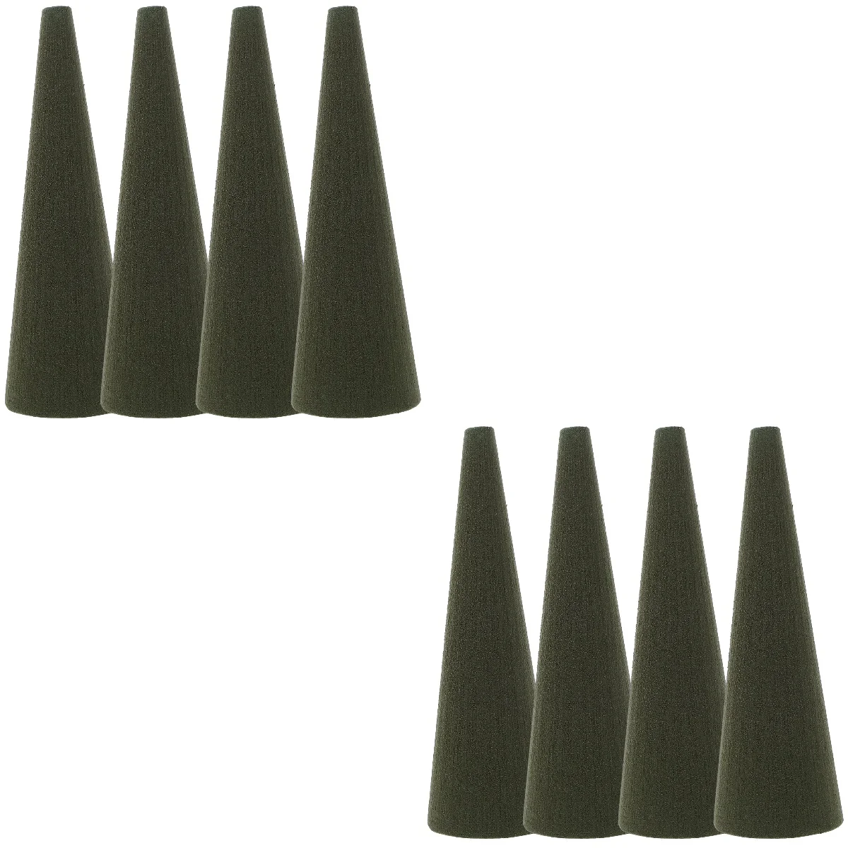 

8 Pcs Christmas Tree Floral Foams Block Cone Flower Sponge Bouquet Accessories Simple Table Arrangement Mud Home