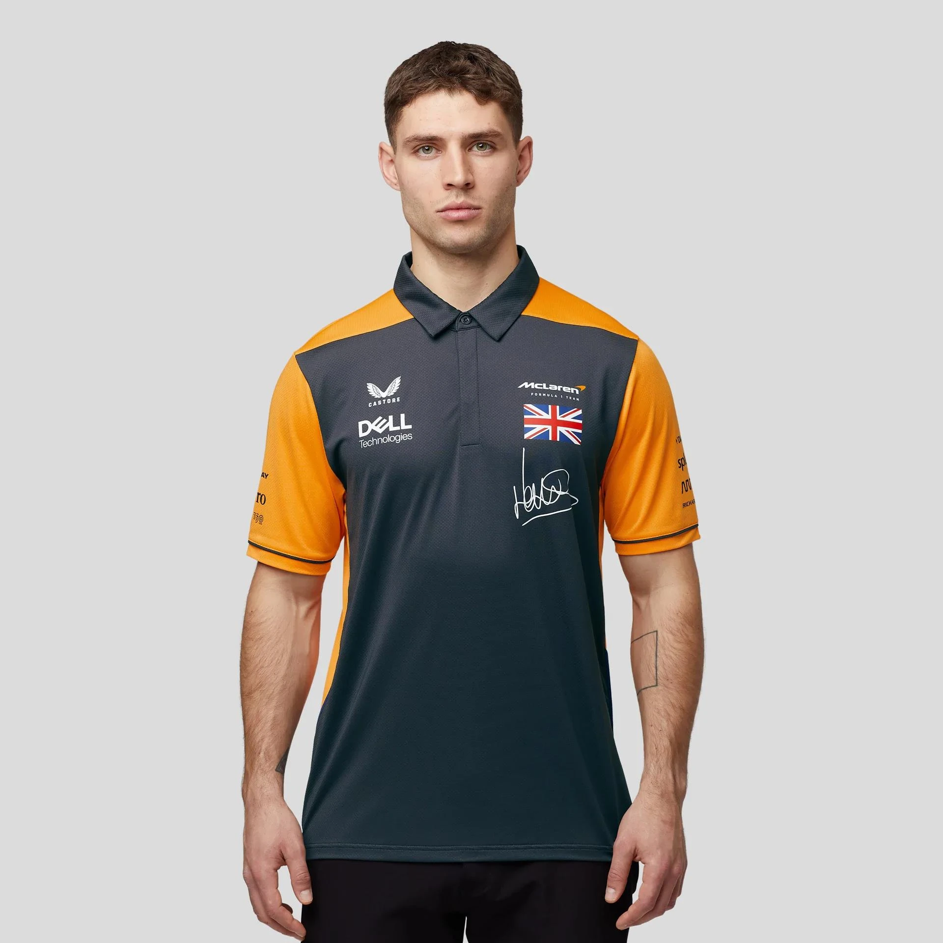 

2022 F1 POLO Shirt McLaren Formula 1 POLO Shirt Quick Dry Breathable Biker Shirt Ricardo Norris POLO Shirt