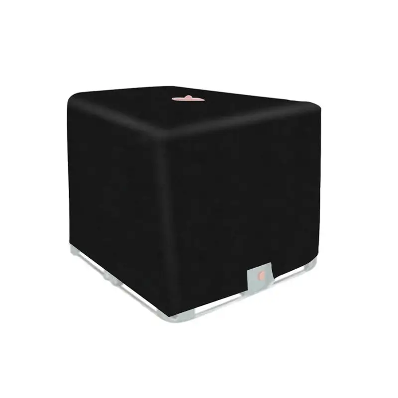 

Black ForIBC Water Tank Protective Covers Tote Outdoor Waterproof Dust-proof Cover Sunscreen Garden Yard Rain Containers
