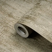 solid simple modern metallic wallpaper roll cement concrete texture wall papers bedroom living room clothing store home decor