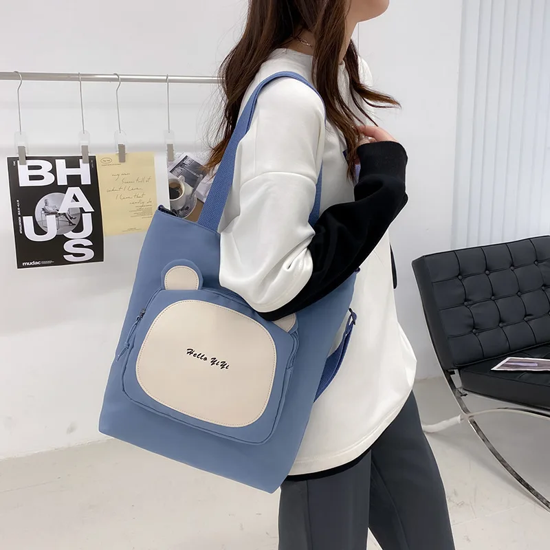 

Student Classroom Bag 2023 New Shoulder Cloth Bag Girls Bag Primary And Secondary School Students Schoolbag Tutorial Bag Gifts