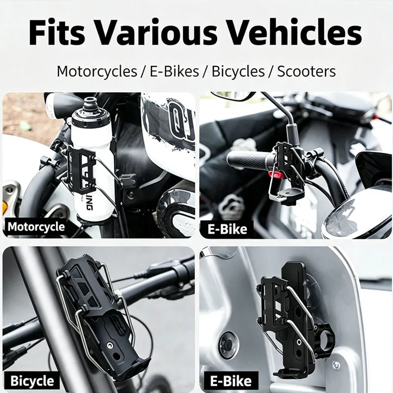 Фото Для Vulcan S 650 VN650 2015-2023 2024 2025 Адаптивный держатель для бутылки с водой на скутере, аксессуары №2