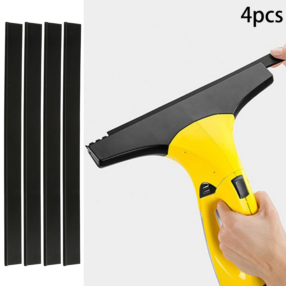 Фото 4 шт. резиновые скребки 280 мм для Karcher WV50 WV60 WV70 WV75 WV2 WV5, аксессуары для вакуумных очистителей окон №3