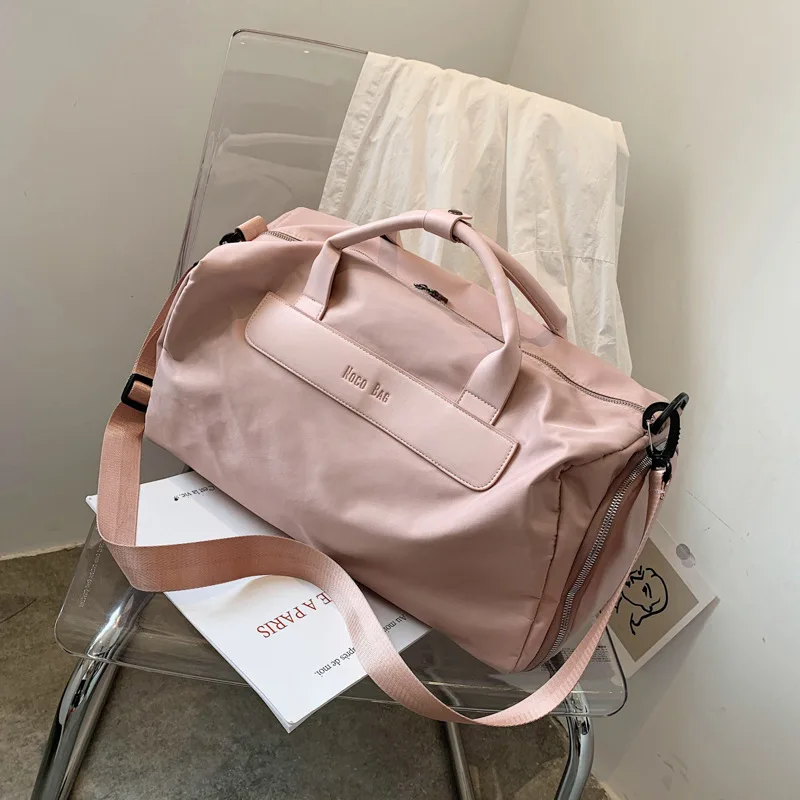 

Large-capacity Travel Bag Women's Short-distance Lightweight Dry and Wet Separation Yoga Sports Fitness Bag Handbag Men