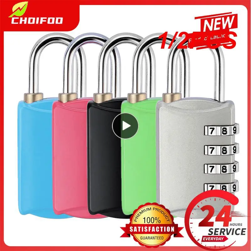 

1/2PCS Dial Digit Password Lock Combination Suitcase Luggage Metal Code Password Locks Padlock Travel Safe Anti-Theft