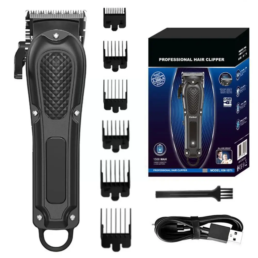 

Professional Hair Trimmer Men's Waterproof Three-Level Hair Trimmer Adjustable Hair Trimmer Long Trimmer Precision Beard Tr W1A2