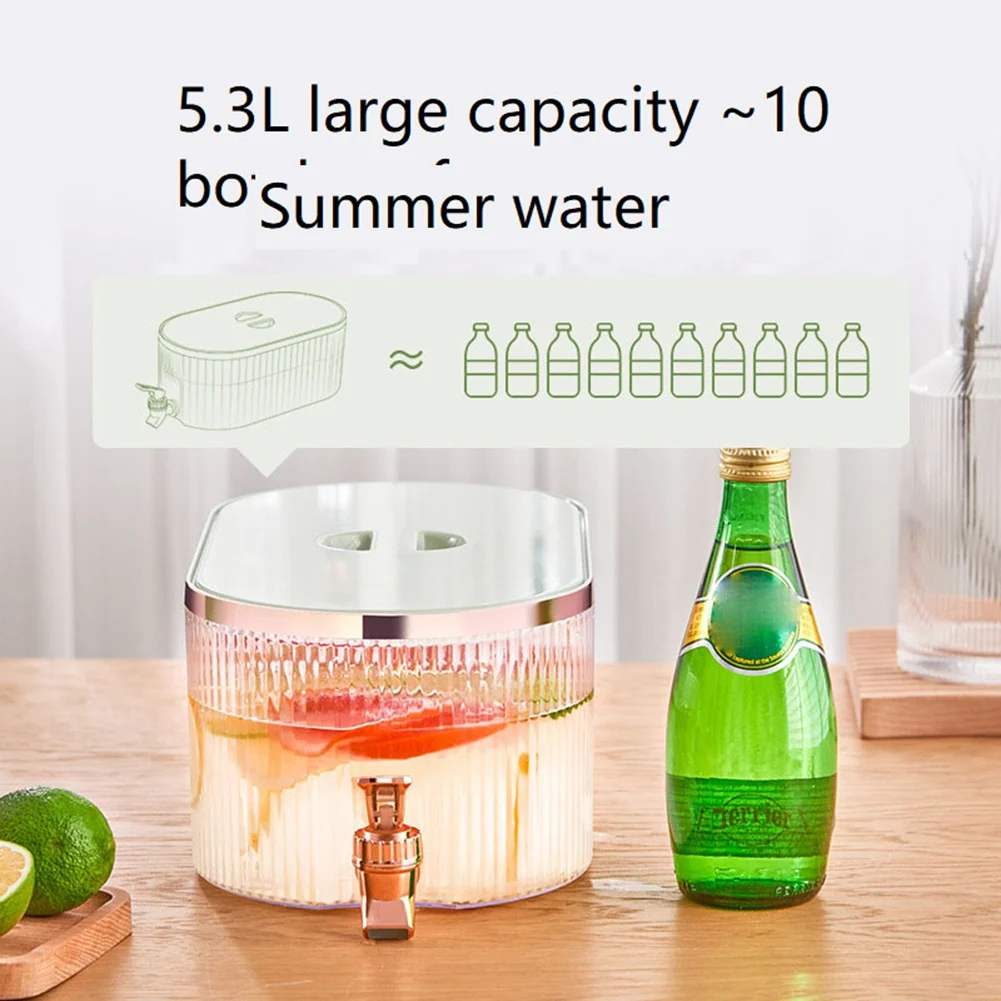 Диспенсер для напитков в холодильнике с патрубком Герметичный пластиковый