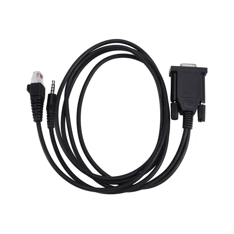 Фото Кабель для программирования 2-в-1 AU33 для Vertex/Yaesu VX2200, VX2508, VX160, VX3R, FT-2500, FTH-2008, VXR-1000, порт DB9 COM 2-в-1 №2
