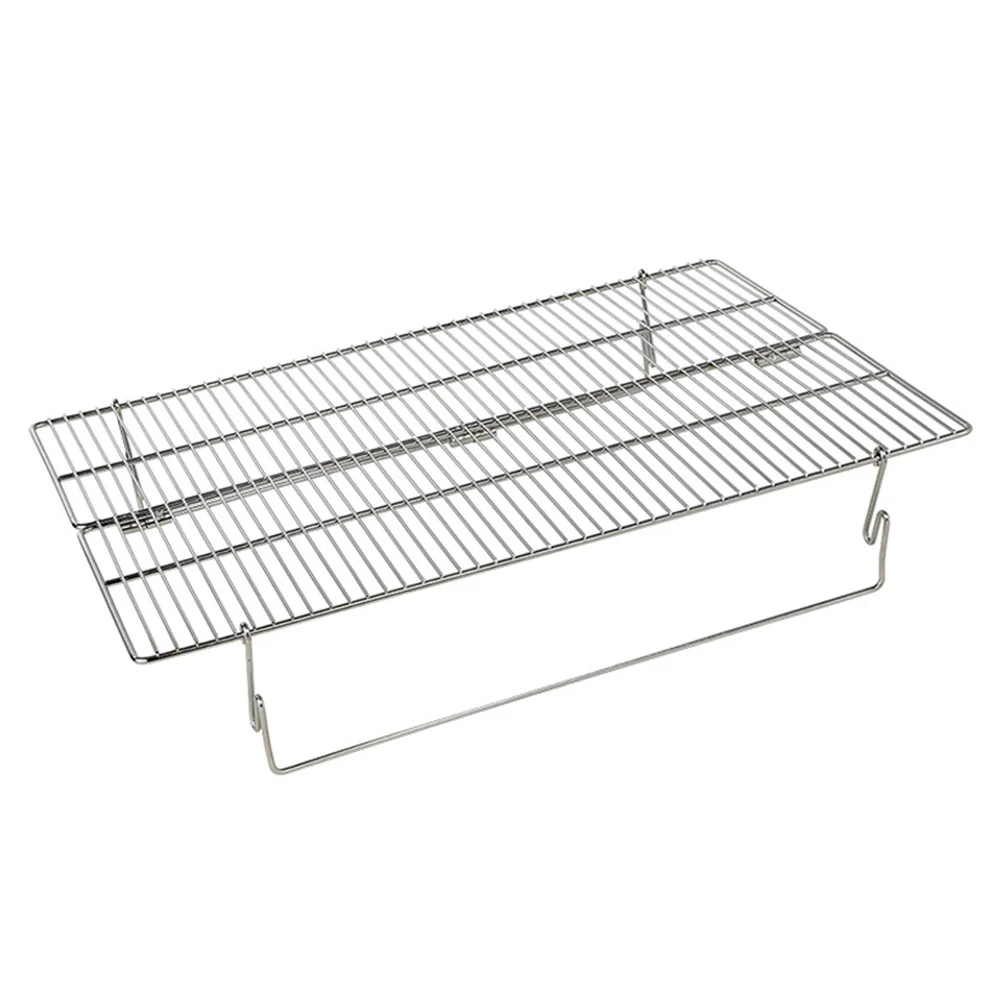 

Folding Campfire Grill Portable Stainless Steel Camping Picnic Grill Grate