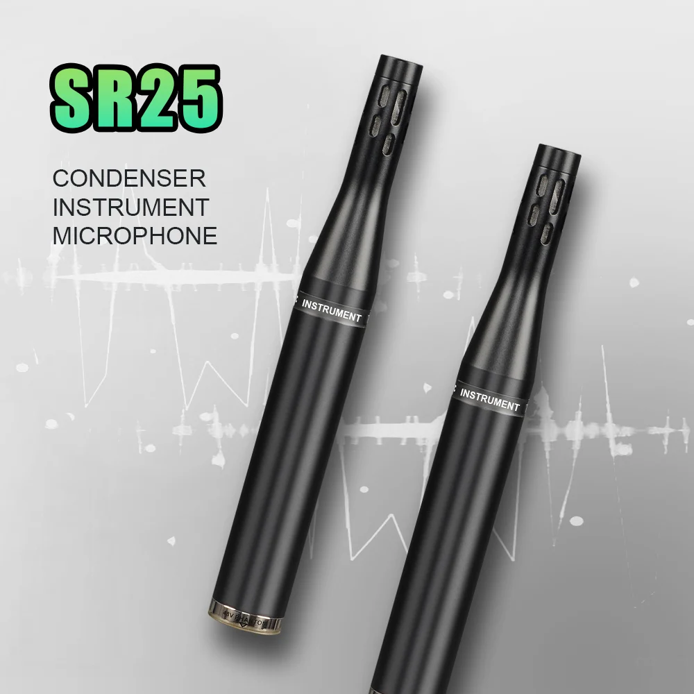 Металлический конденсаторный микрофон DK7 с серебряным усовершенствованным