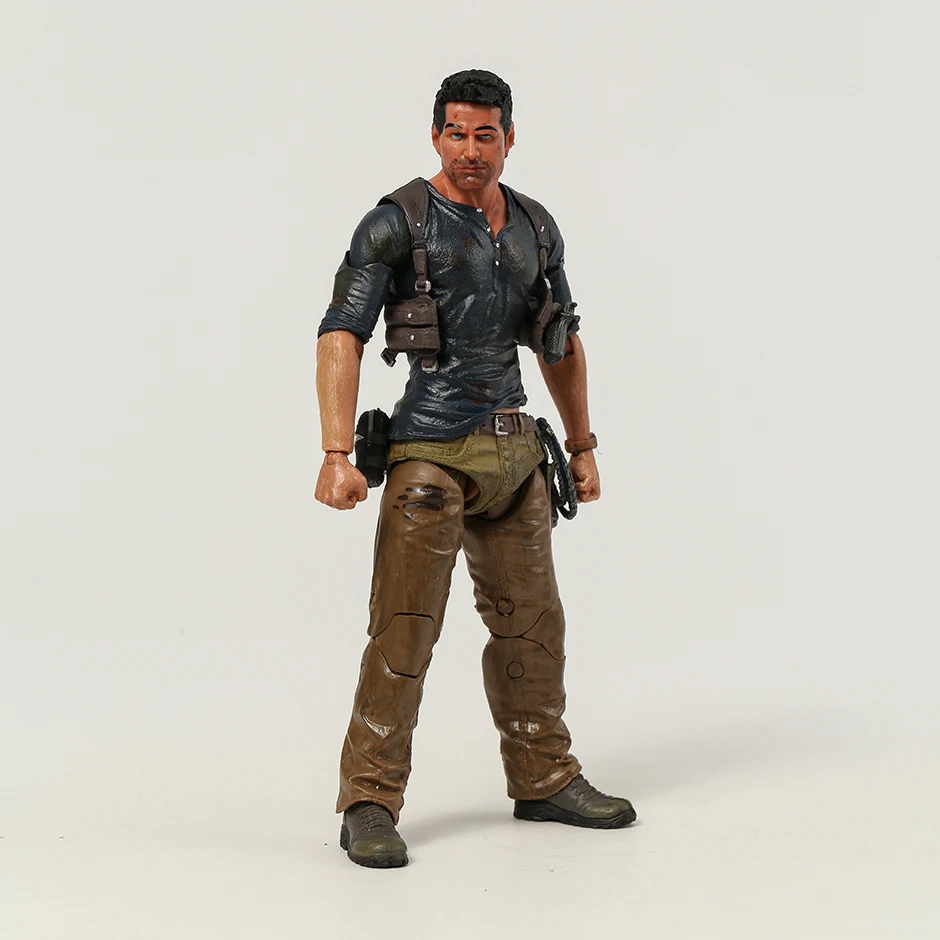 NECA Uncharted 4 A краж с концом Нейтан Дрейк 7 дюймов ПВХ экшн-фигурка Коллекционная