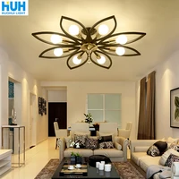Nordic Ceiling Lamp Creative Personality Bedroom Lamp Modern Minimalist Iron American Restaurant Home Living Room Lamps