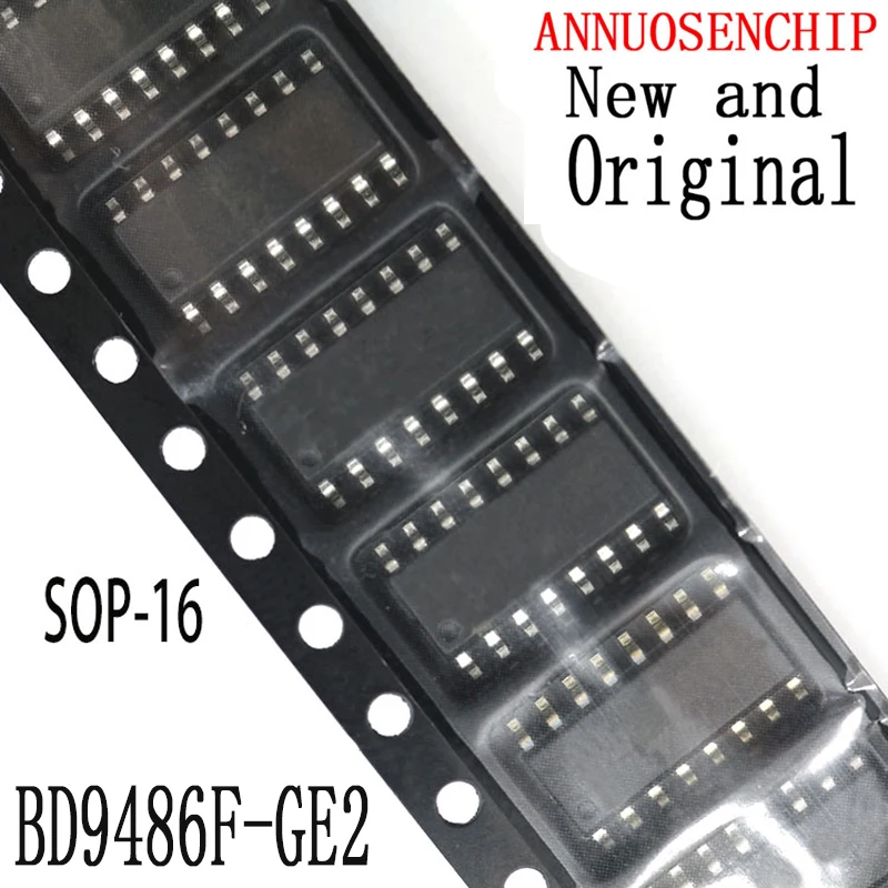 Новые и оригинальные светодиодные драйверы SOP-16 BD9486F BD9486 SOP16, 5 шт.