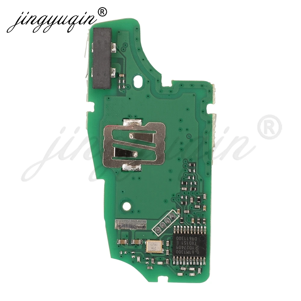 Jingyuqin 3 шт. печатная плата 433 МГц 4A флип дистанционный ключ PCB для Nissan Qashqai Pulsar C13 Juke X-Trail Sylphy Micra CWTWB1G767 (art.: 3920c8fe83fac) - 3920c8fe83fac