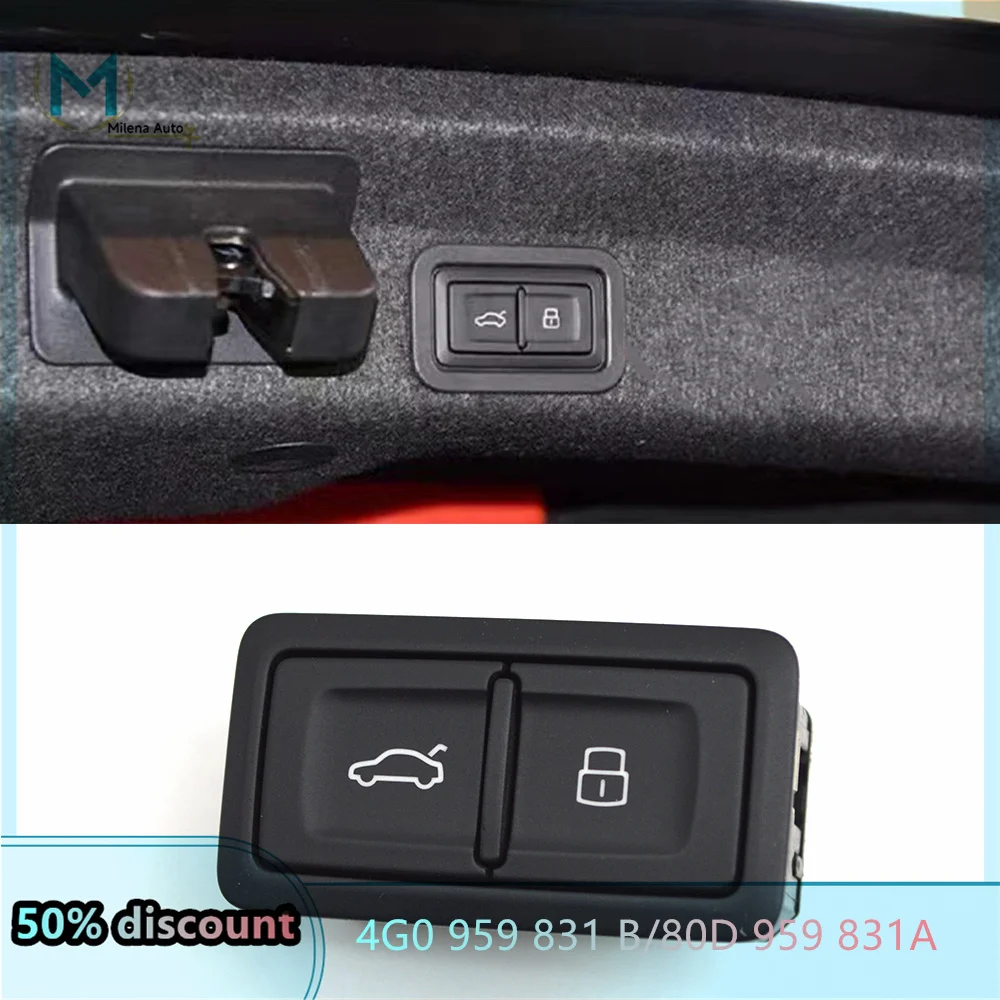 Переключатель кнопки багажника для Audi Q3 A6 A7 A8 4G0 959 831 B 80D A