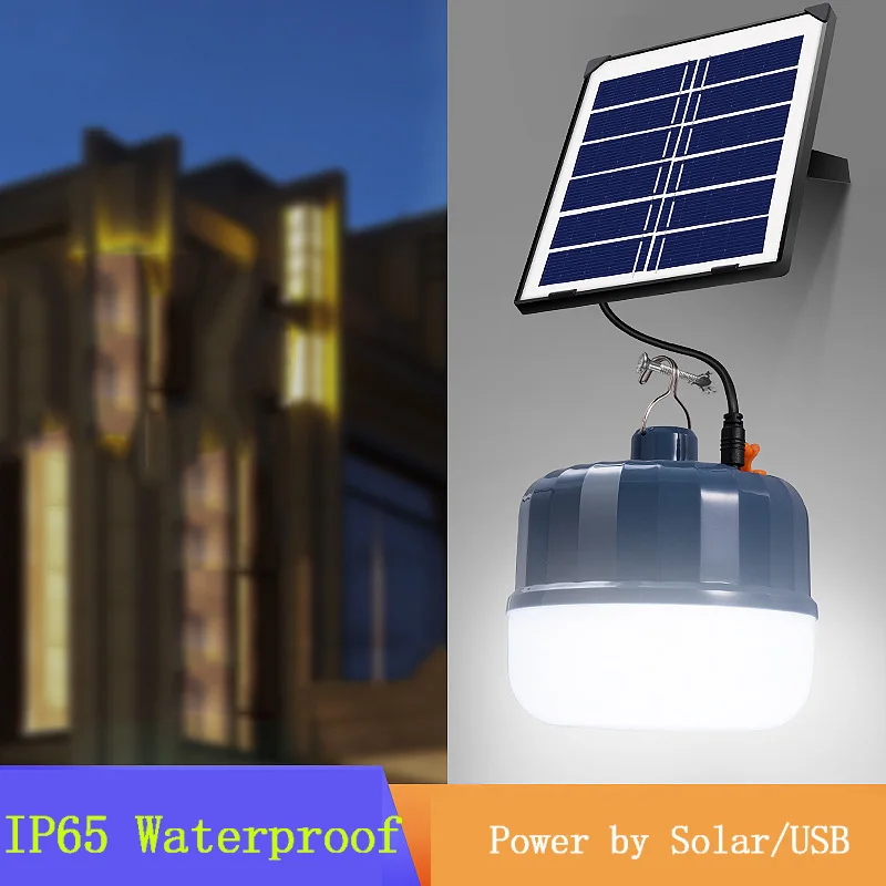 

Портативный аварийный светильник на солнечной батарее, перезаряжаемый светодиодный садовый светильник для дома и улицы для ступенек по ле...