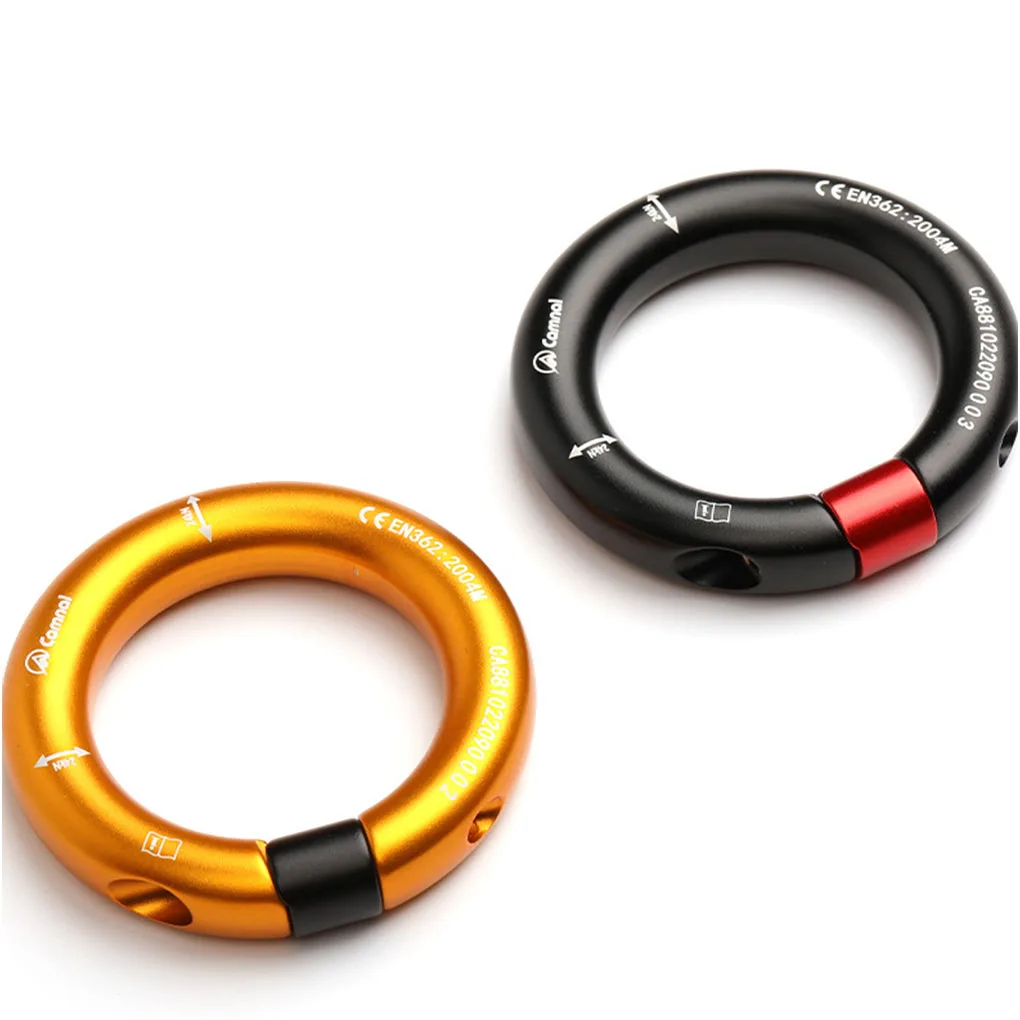 

Rappel Ring Rock Slackline Mountaineering Connector Belay Equipment Mountings Strong Bearing Accessories Connectors Parts