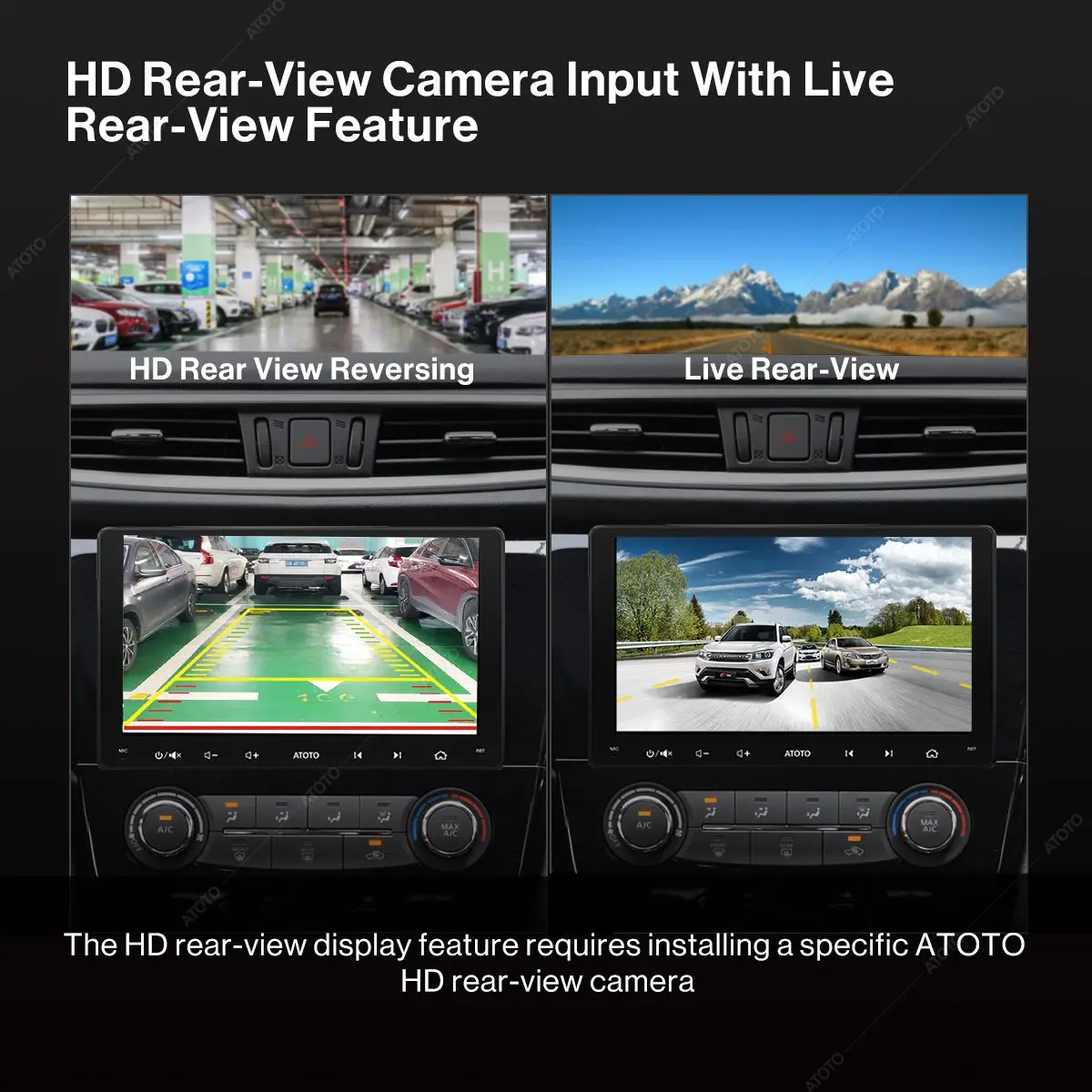 Мультимедийная магнитола ATOTO мультимедийная стерео-система на Android с 9