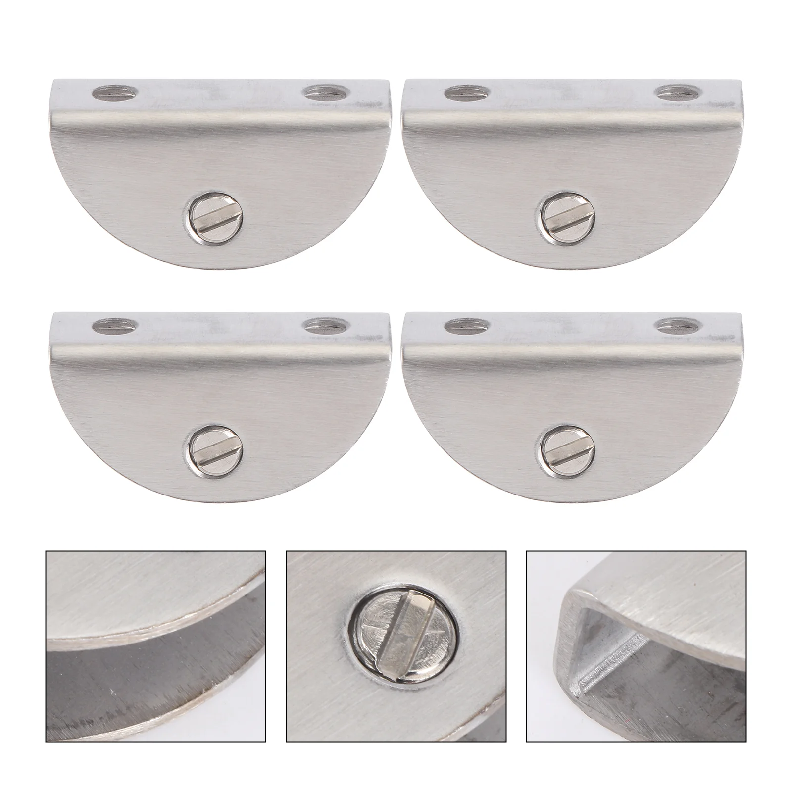 

Glass Clip Holder Shelf Clamp Fixing Steel Stainless Bracketbrackets Holders Support Screen Sturdyflat Staircase Accessory