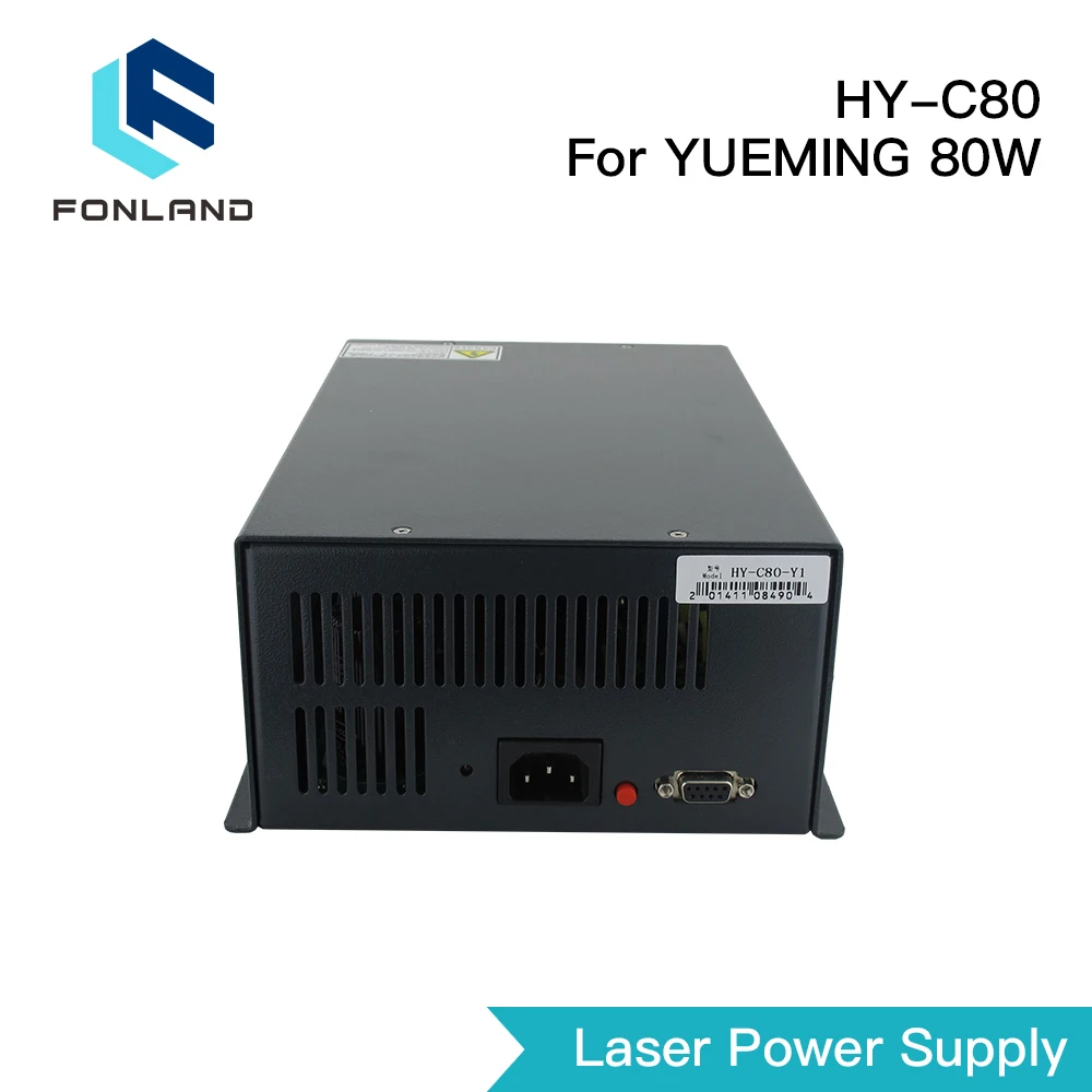 FONLAND HY-C80 CO2 Laser Power Supply 80W For YUEMING Engraving / Cutting Machine enlarge