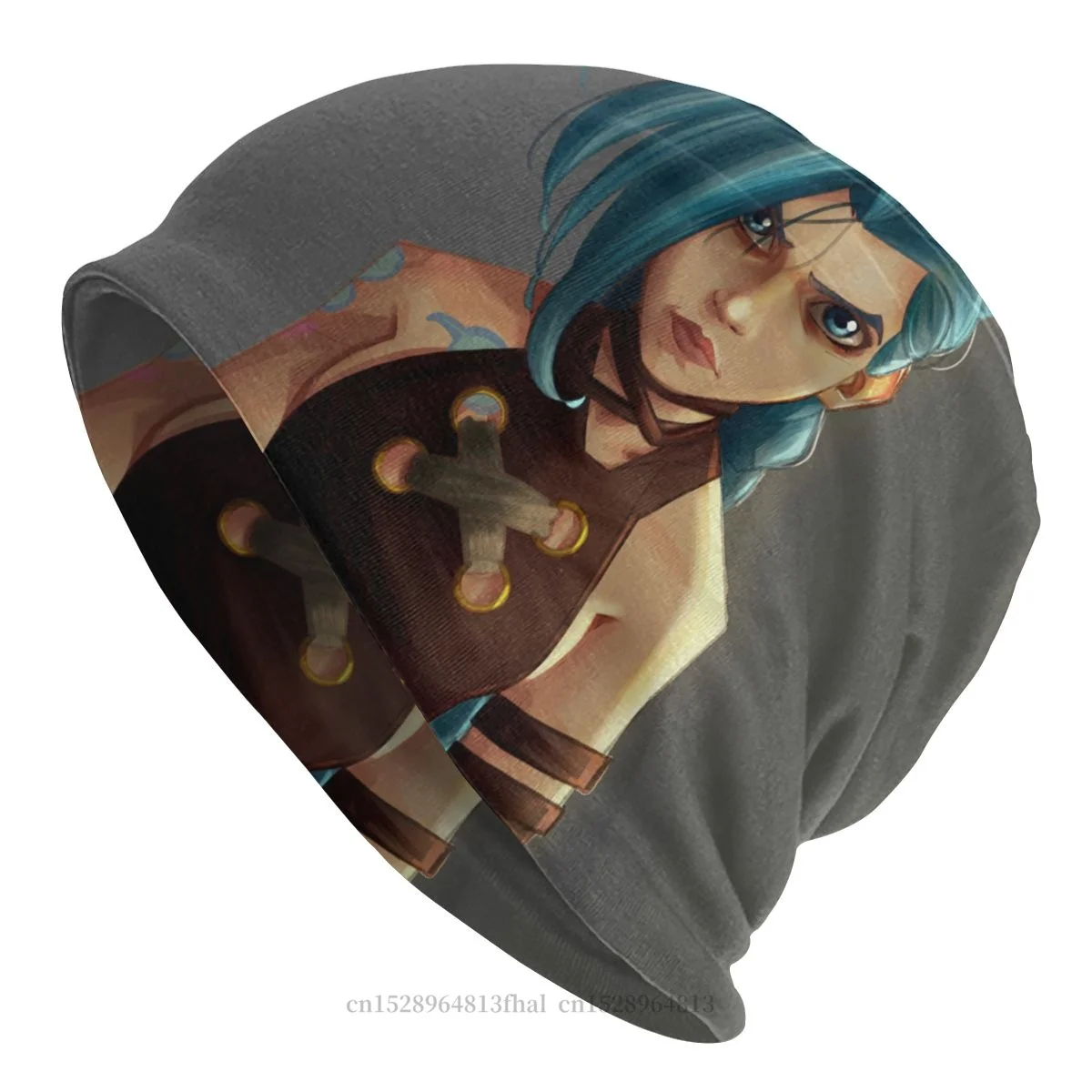 

Зимние теплые облегающие шапки Arcane Jess с анимационными мотивами, шапочки Jinx, облегающие шапки, головной убор, специальные шапки, мужские женские мужские наушники