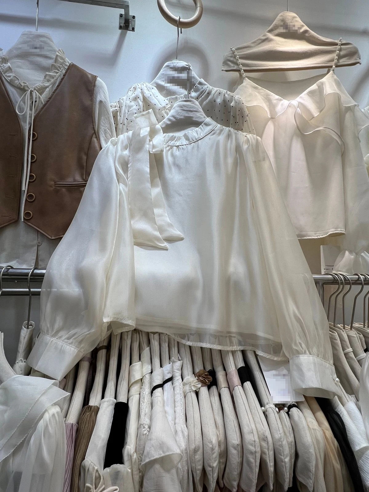 Тринадцать рядов новинка женский милый топ в горошек во французском стиле со