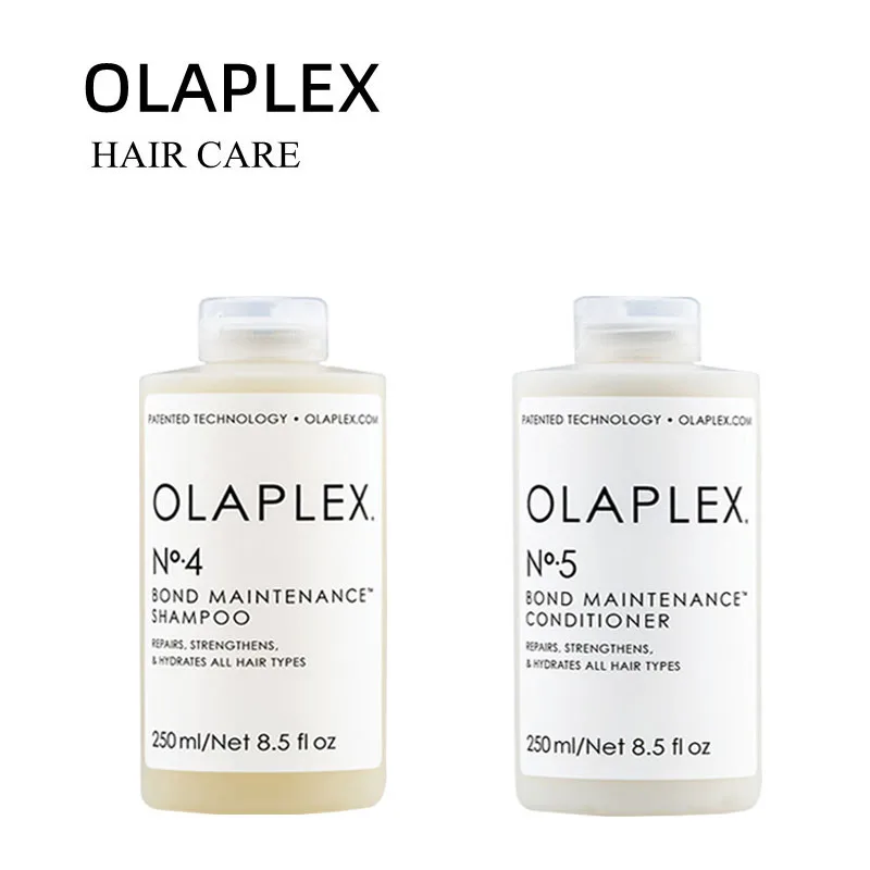 

Olaplex Shampoo Conditioner No.4&5 Original Tratamiento Completo Fluffing Repair Damaged Hair Improve Frizz Repair HairMask250ml