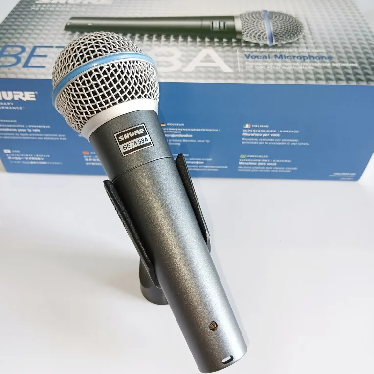 

Подходит для профессионального динамического проводного микрофона Shure/Shure BETA 58A, домашнего микрофона KTV для выступления на сцене в прямом эф...