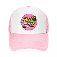 classic unisex santa cruzs trucker hat adult adjustable baseball cap for men women sports snapback caps sun hats