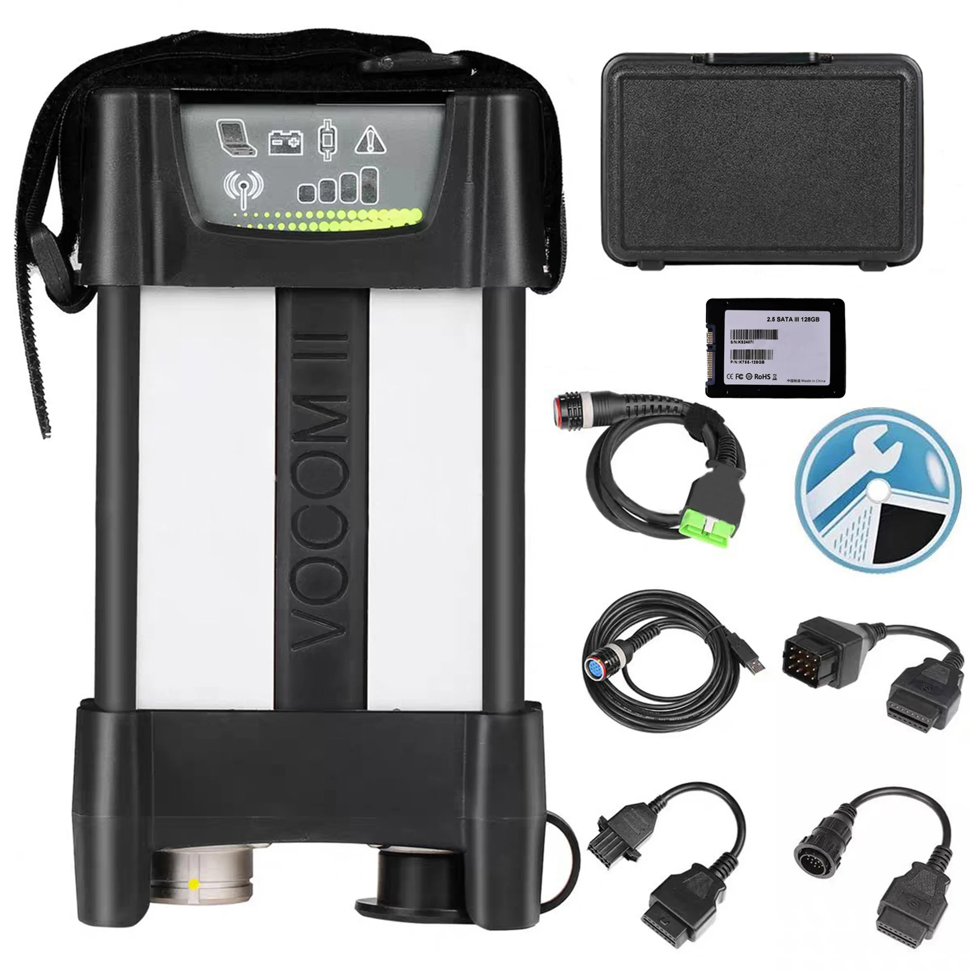 Новейший интерфейс VOLVO VOCOM 88890300 PPT 2.8.150 диагностика SSD для Volvo/Renault/UD/Mark грузовик