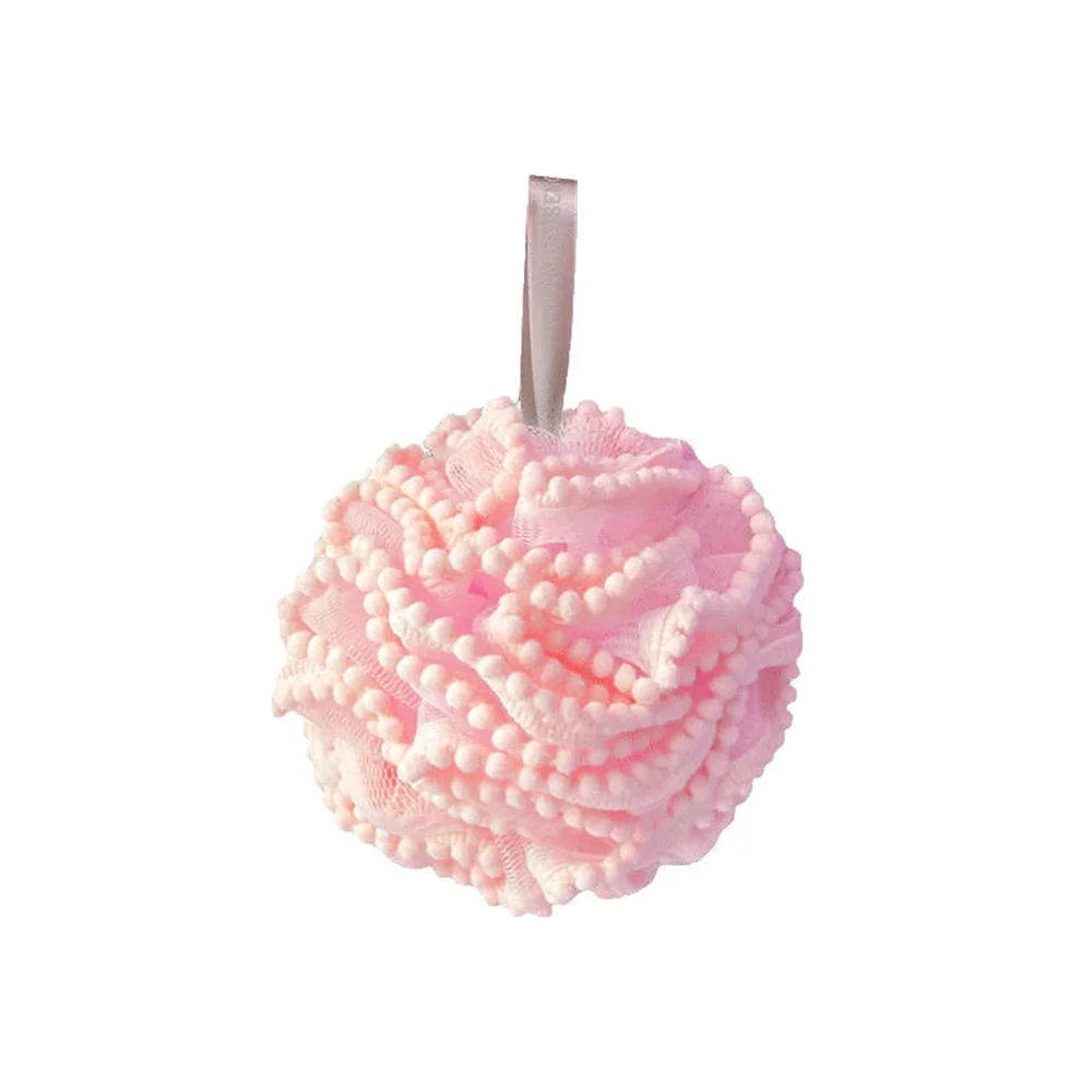 

High-grade Durable Skin Cleaning Ball Lovely Bath Balls Non-spreading Shower Gel Bubbler Bathroom Accessories Adult Bath Flower