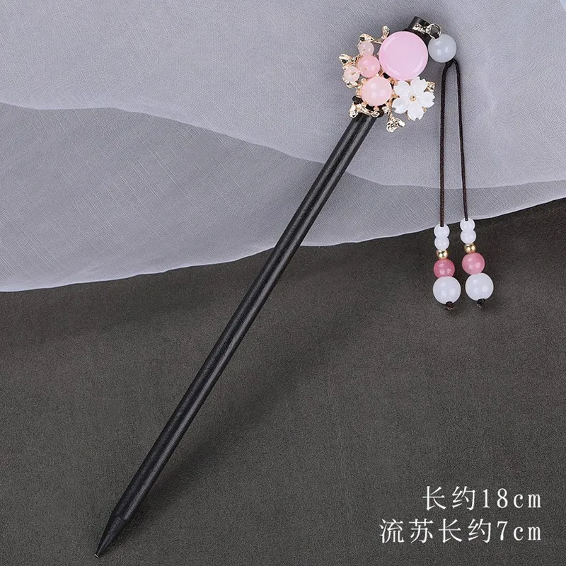 Деревянные палочки для еды в китайском стиле шпильки волос ручной работы