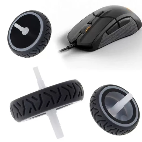 Игровая мышь, колесо прокрутки, шкив, пластиковое колесо для мыши, ремонт, замена для Steelseries Sensei 310/Rival 310, аксессуары