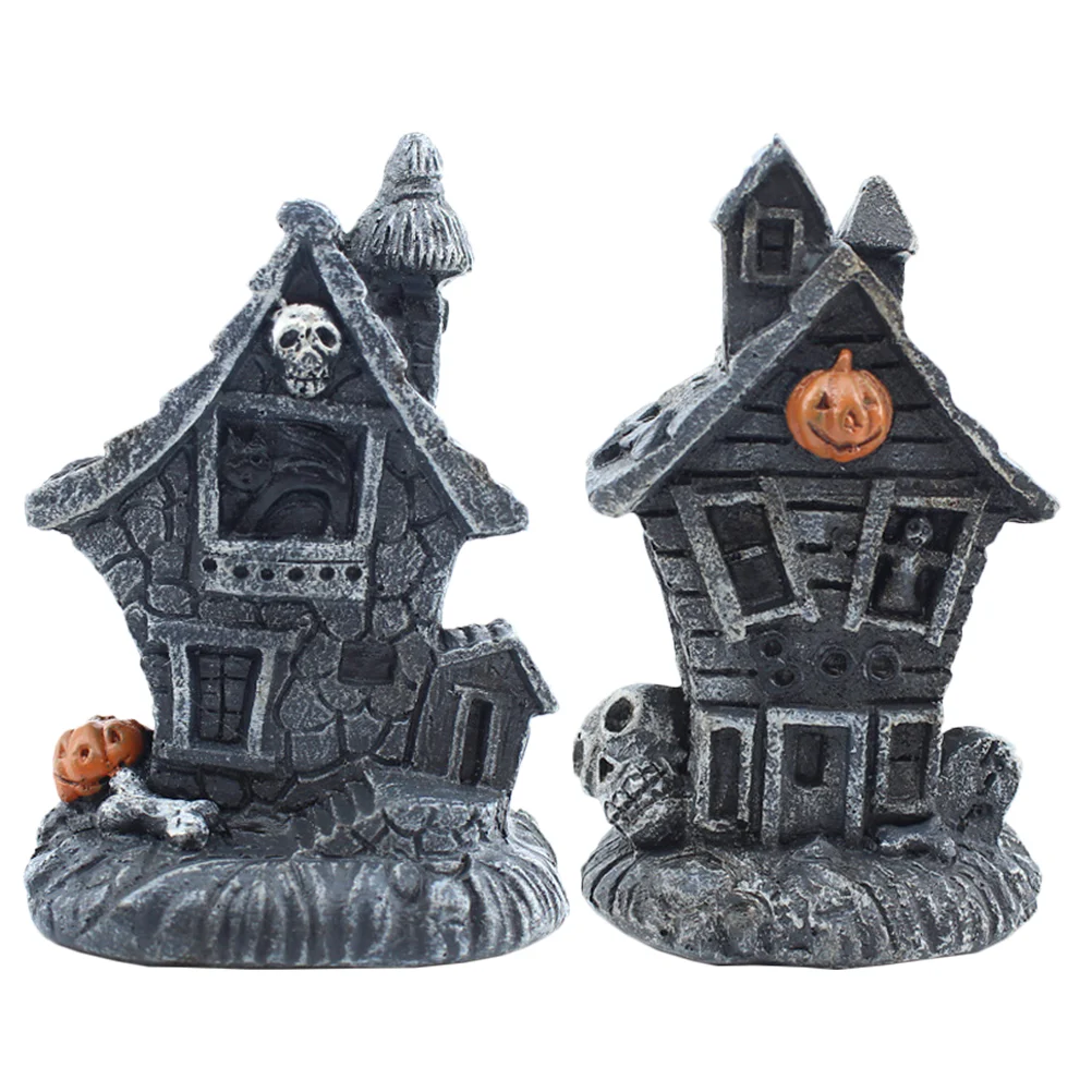 

2pcs Haunted House Decors Creative Night Lamps for Decor Festival