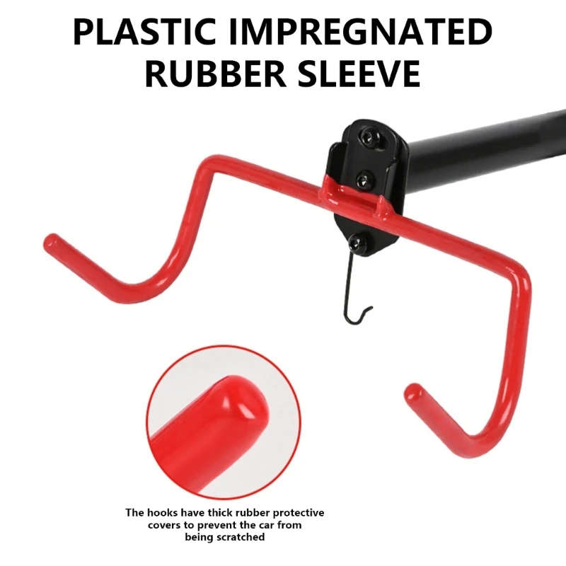 Настенная стойка для велосипедов Вертикальные и регулируемые настенные