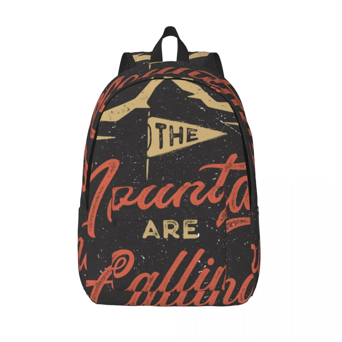 

Школьный ранец, студенческий рюкзак, ранцевый рюкзак на плечо с изображением гор, сумка для ноутбука, школьный рюкзак