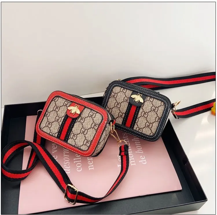 

Fashion Children Girls Shoulder Bag Cute Honeybee Animals Messenger Bag Kids Keys Coin Purse Cute Princess Mini Handbag