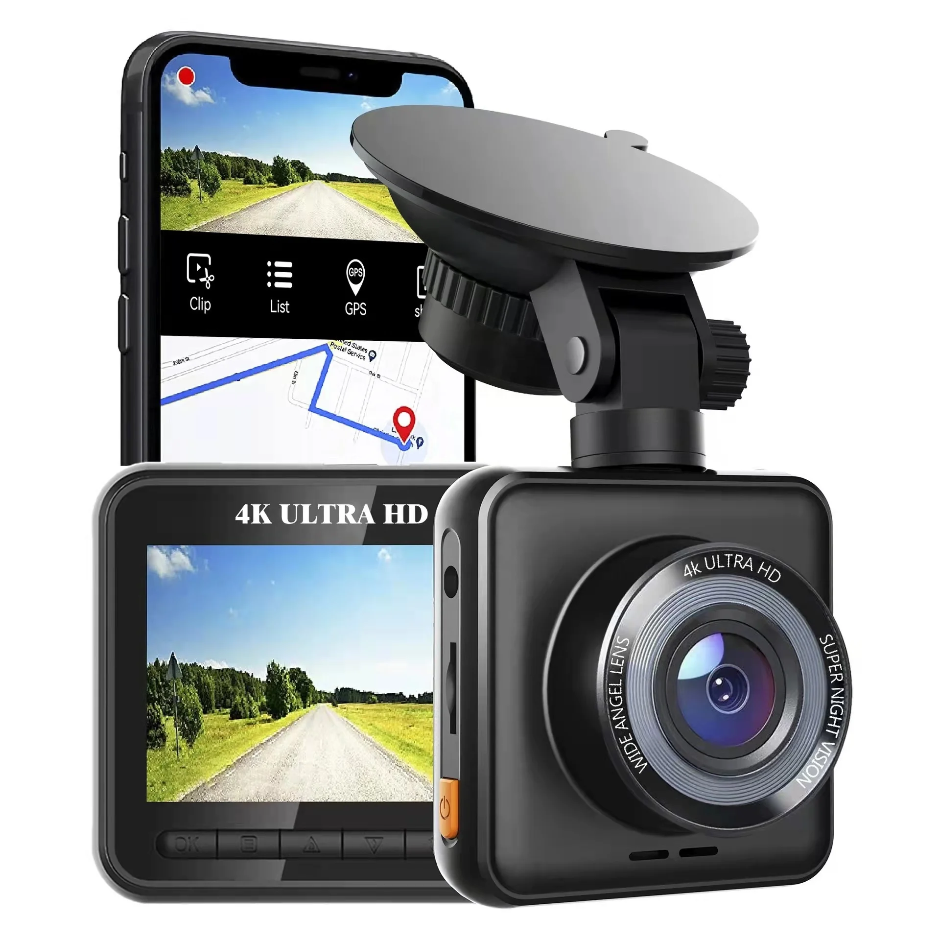 

Amazon Hot Selling Car Multifunction Audio and Video Multimedia Player Car Mini Camera Car GPS Driving Recorder